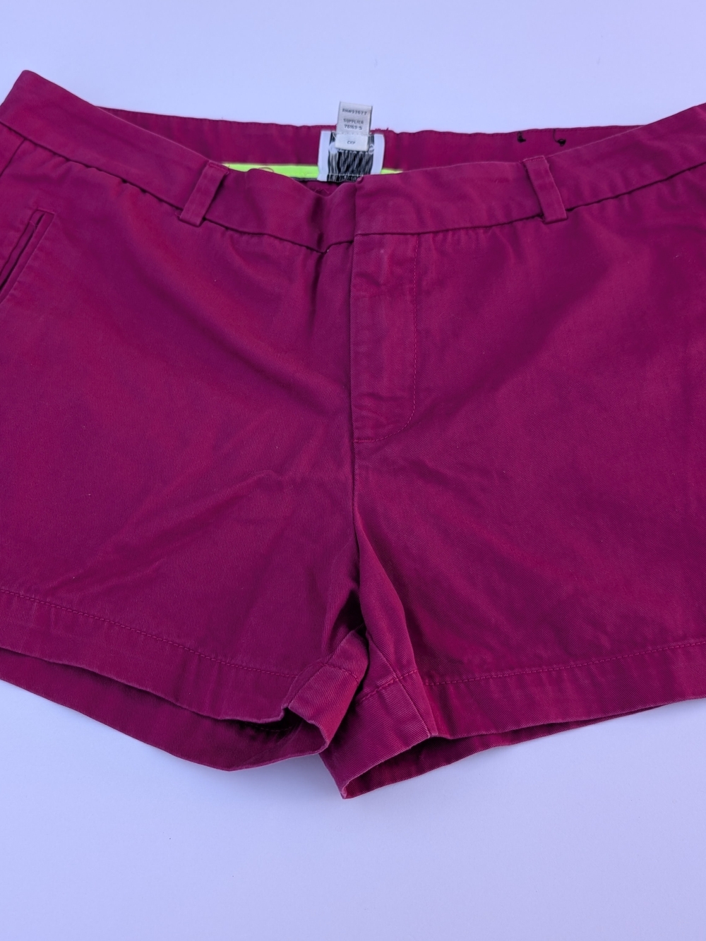 STYLUS Women's Fuchsia Pink Casual Bermuda Shorts Size 16